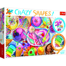 Trefl Crazy Shapes Sweet Dream 600p palapeli