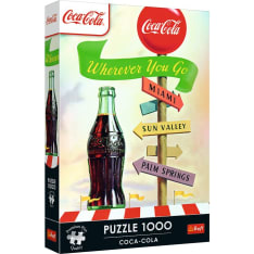 Trefl Premium Plus Coca-Cola: Wherever You Go 1000p puzzle