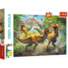 Trefl Dinosaurs Fighting Tyrannosaurs 160p puzzle