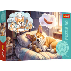 Trefl Dreaming Corgi 60p puzzle