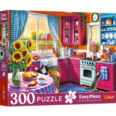 TREFL Puzzle EasyPiece Morning in the kitchen 300 pcs