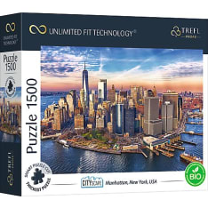 Trefl Prime Puzzle Cityscape Manhattan 1500p Jigsaw Puzzle