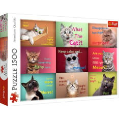 Trefl Funny Cats 1500p Jigsaw Puzzle
