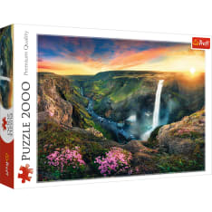 Trefl Haifoss Waterfall, Iceland 2000p