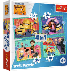 Trefl Minions 4-in-1 Jigsaw Puzzle Set