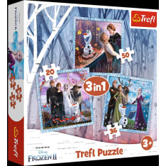 Trefl Frozen II 3-in-1 puzzle