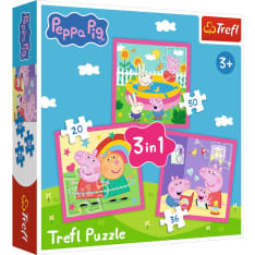 Trefl Porky Pig - Peppa and Friends 3-in-1 puzzle