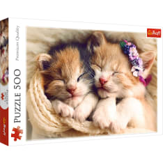 Trefl Sleeping Kittens 500p palapeli