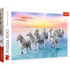 Trefl Galloping White Horses 500p palapeli