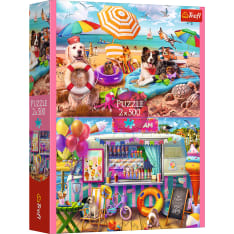Trefl Summer Time 2x500-piece jigsaw puzzle