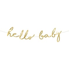 Hello Baby Decorative Ribbon