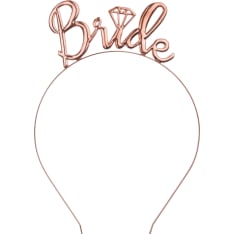Bride rose gold bracelet