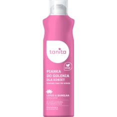 Tanita Shaving Foam for Women Lotus & Cotton herkkä iho 200 ml ihokarvanajovaahto