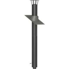 Jeremias 3m black 150mm fireplace pipe package
