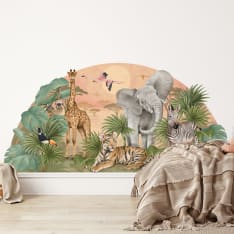 Pastel 161x79cm safari-sisustustarra