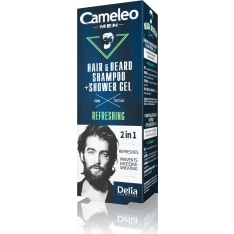 Cameleo Men 2in1 hiuksille ja parralle shampoo & suihkugeeli