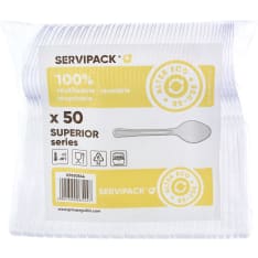 Servipack uudelleenkäytettävä ruokalusikka 50 kpl