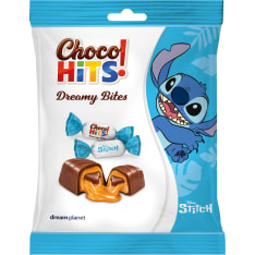 Choco Hits! Dreamy Bites Stitch 120 g chocolate sweets with toffee filling