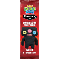 Sour King Fuggler Strawberry 15 g strip of sweets