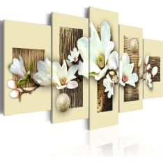 Artgeist Texture and magnolia taulusetti