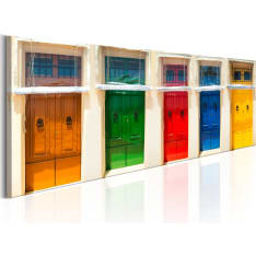 Artgeist Colourful Doors taulu