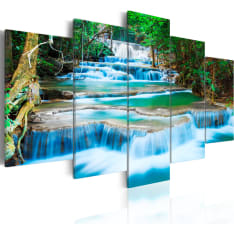 Artgeist Blue Waterfall taulusetti