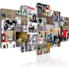 Artgeist Art of Collage: Banksy taulusetti
