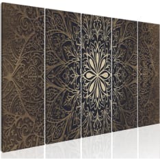 Artgeist Brown Mandala taulusetti