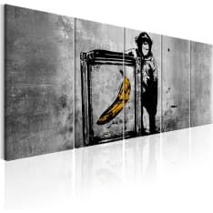 Artgeist Banksy: Monkey with Frame taulusetti