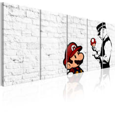 Artgeist Graffiti on Brick taulusetti