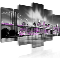 Artgeist Amethystine New York taulusetti