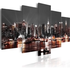 Artgeist Grey city taulusetti