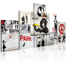 Artgeist Street Crimes: Banksy art taulusetti
