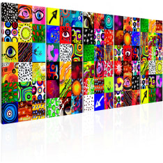 Artgeist Colourful Abstraction taulusetti
