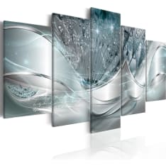 Artgeist Sparkling Dandelions Blue Wide taulusetti