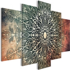 Artgeist Center Wide Green taulusetti