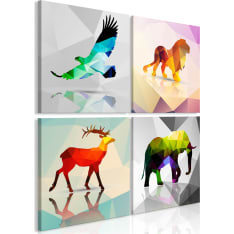 Artgeist Colourful Animals taulusetti