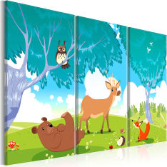 Artgeist Friendly Animals  taulusetti