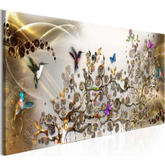Artgeist Hummingbirds Dance Gold taulu