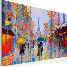 Artgeist Rainy Paris taulusetti