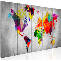 Artgeist World on Concrete taulusetti