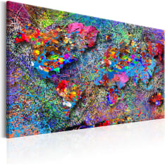 Artgeist Map: Jackson Pollock inspiration taulu