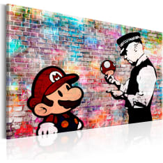 Artgeist Banksy: Colorful Brick painting