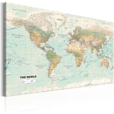 Artgeist World Map: Beautiful world taulu