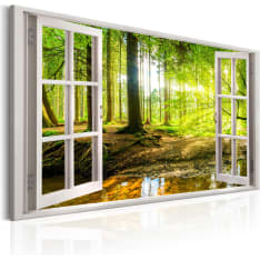Artgeist Window: View on forest taulu