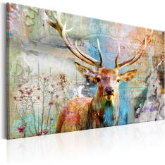 Artgeist Deer on Wood taulu