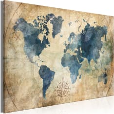 Artgeist Retro Map Wide taulu