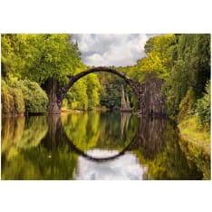 Artgeist Devil's Bridge in Kromlau,Germany itseliimautuva fototapetti