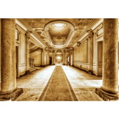 Artgeist Mystery marble - sepia itseliimautuva fototapetti