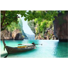 Artgeist Desolate Boat itseliimautuva fototapetti